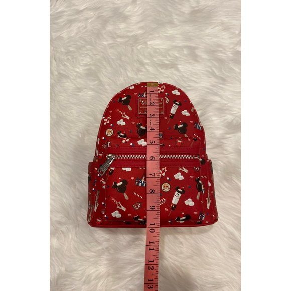 2021 Disney Parks Christmas Loungefly Happy Holidays Snacks Treats Food Backpack